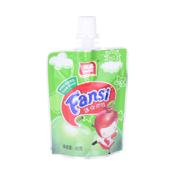 Plastic stand up pouch for frukt Jucie 100 ml