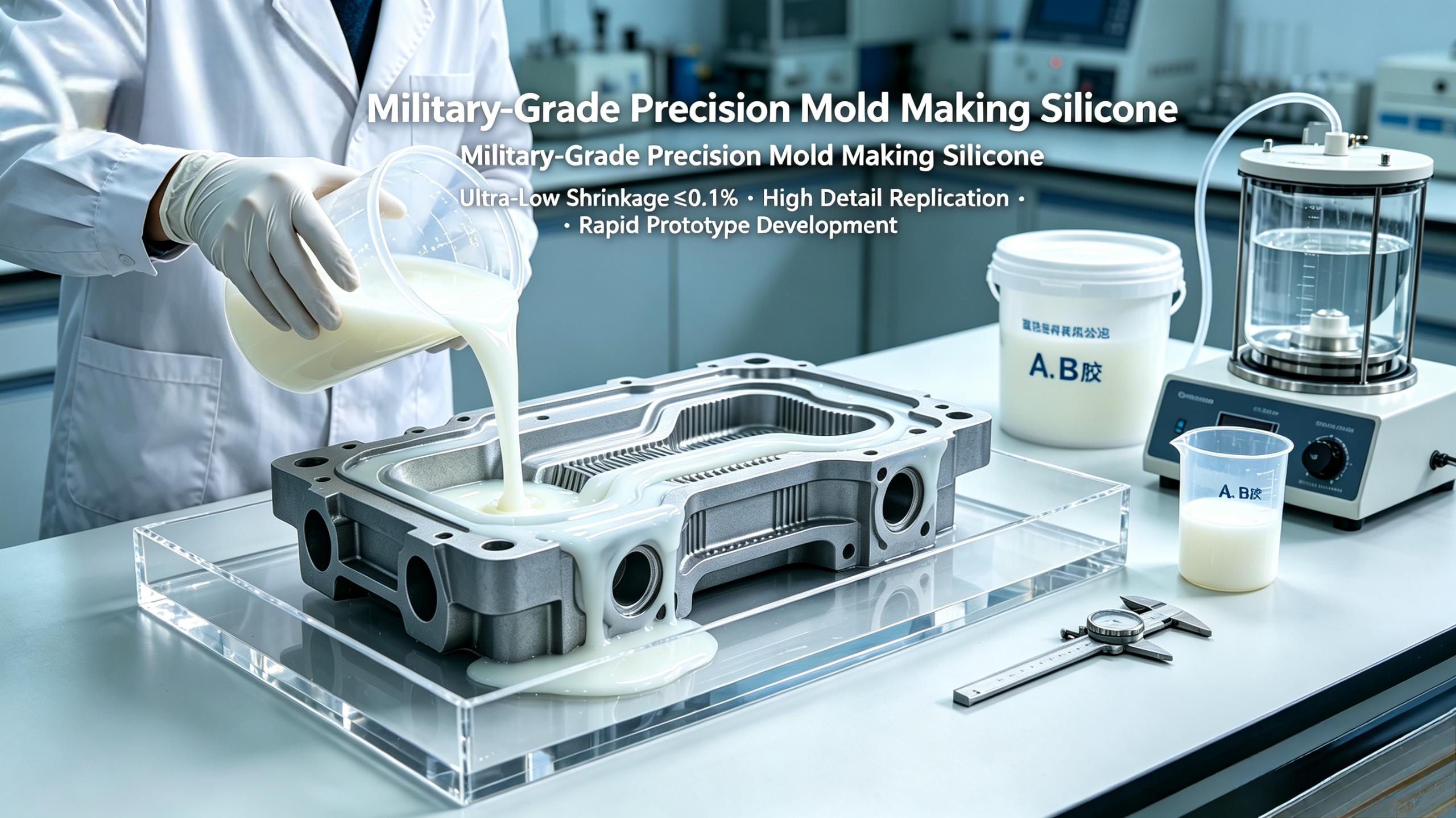 Silikon na výrobu přesných forem vojenské třídy Military Grade Precision Mold Making Silicone