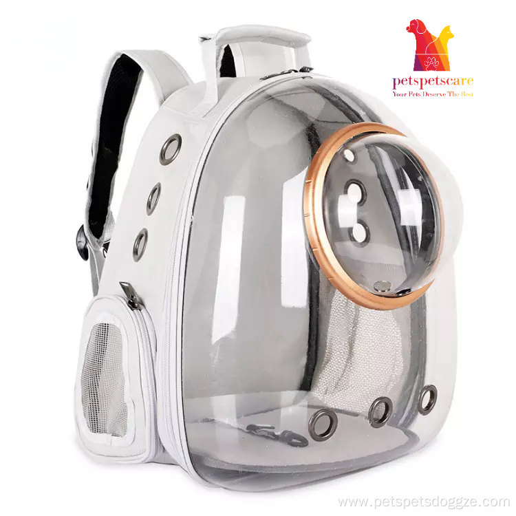 Pet carrier backpack space capsule bubble transparent backpack for cats and puppies