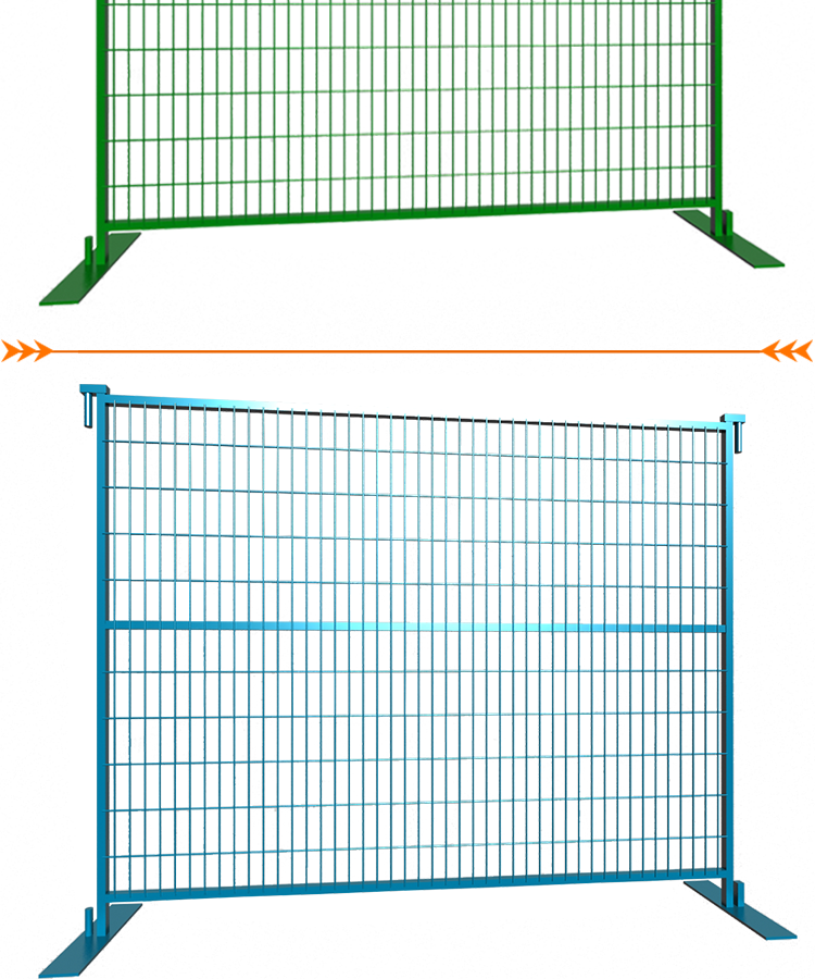 PVC Coated High Security Removable Temporary Fence