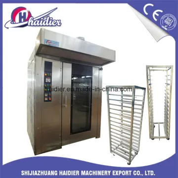 Big Capacity Rotary Ovens Double Racks Ovens 64 Trays for Restaurant