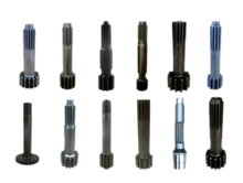 Precision helical gear shaft & gear shaft manufacturing