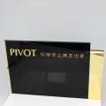 Acrylic countertop cosmetic display stand