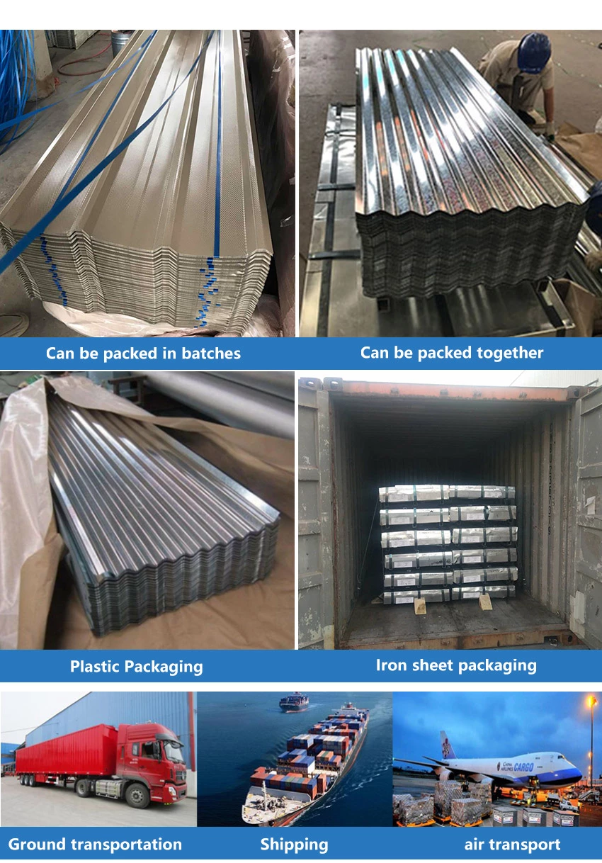 Roofing Sheets Factory Galvalume Aluminum Zinc Steel Roofing Materials Stone Coated Metal China Steel Plate BS ASTM Cold Rolled