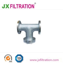 Stainless Steel Tee Strainer for Liquids