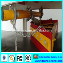 v plough MDI polyurethane belt cleaner for cleaning material