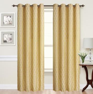 Dobby Jacquard Curtain Panel