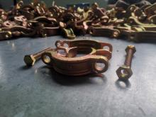 Doubl Bolt Clamp Zin Plated