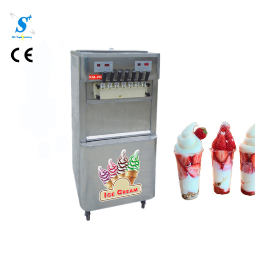 Vertical Hard Ice Cream Machine for Commercial Use