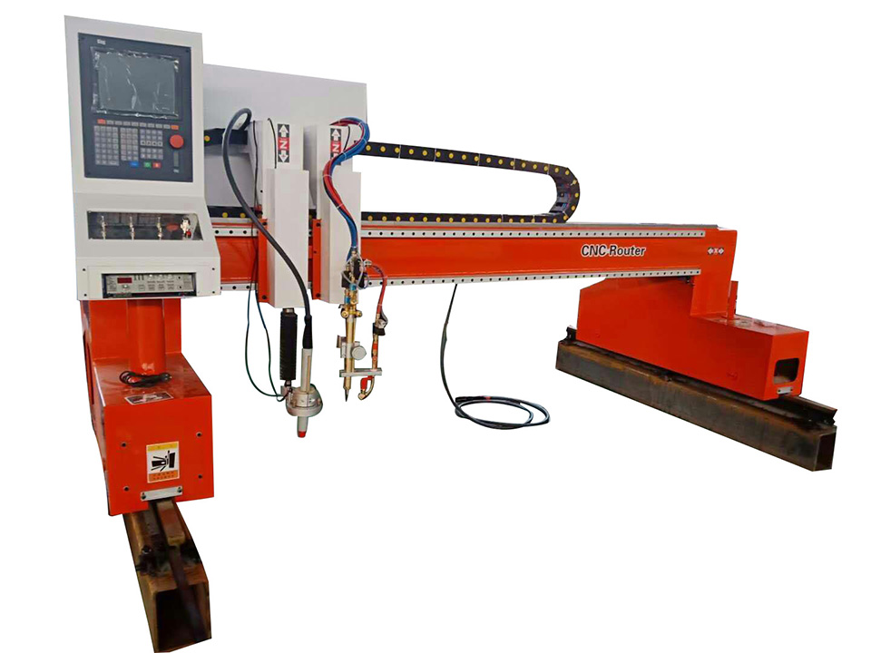 Tipo de pórtico de máquina de corte de plasma CNC