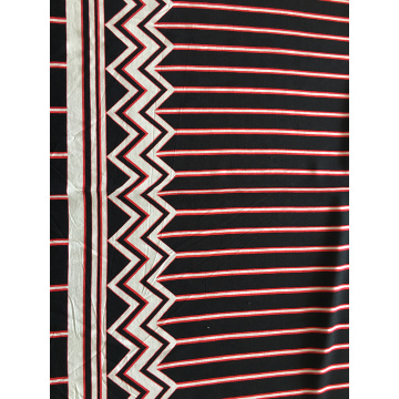 Geometric Border Rayon Challis 30S Light Printing Fabric