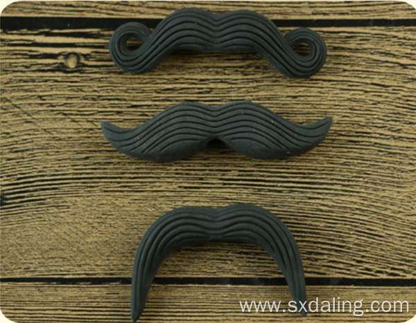 2021 3D Fashion Beard Shaped Eraser