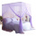 Four Corner Curtain Mosquito Nets for Bed Canopy