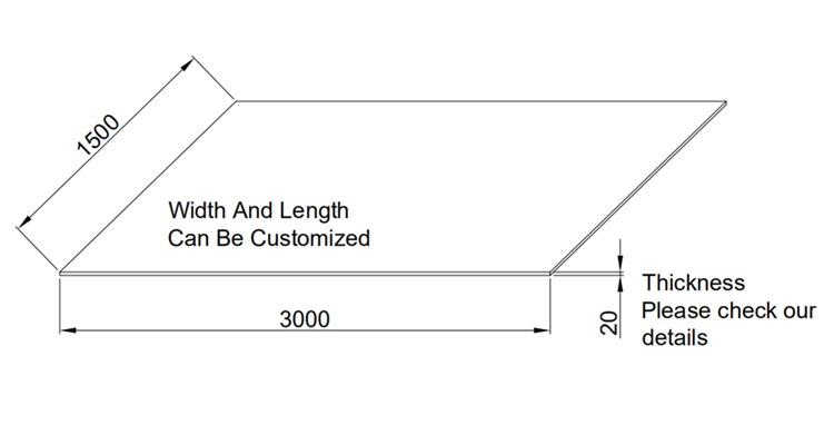 custom 20mm 25mm aluminum alloy 6061 plate price