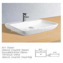 2015 new design Cast iron catch eros wash Art basin
