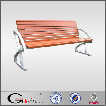 Outdoor garden leisure bench patio wooden bench seat