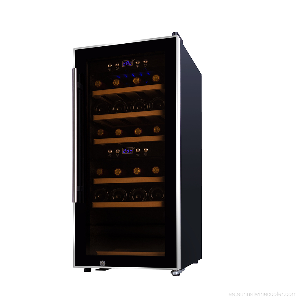 Refrigerador de bodegas de vino CB/CE/ROHS 24 botellas refrigerador