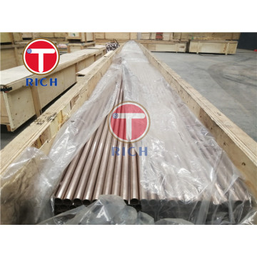 Tubo sin costura de cobre ASTM B111 C71640 C71500