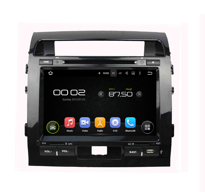 GPS Navigation car dvd player  TOYOTA Land Cruiser