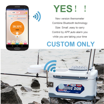 Auto alarm App control ble thermometer factory custom