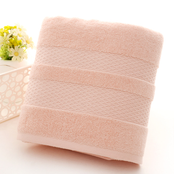 Solid Color & Double Satin Cotton Bath Towels