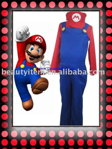 Super Mario Bros Mario Halloween Costume