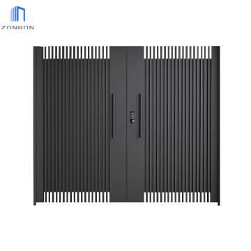 Custom High-Quality Aluminum Gates: Unique Modern Designs for Your Courtyard Walkway and Main Entrance