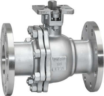 Stainless steel high platform flange ball valve