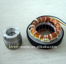 fan motor stator and rotor