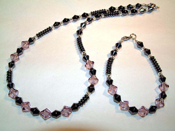 Hématite Set Prune Bijoux