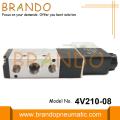 4V210-08 5/2 weg pneumatische magneetventiel 24VDC 220VAC