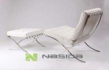 Mies Van Der Rohe Barcelona Lounge Chair and ottoman Genuin