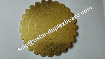 gold plated tray,cake display trays,gold color cake board tray