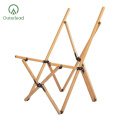 Outdoor Portable Lightweight Folding Wooden Camping Chair