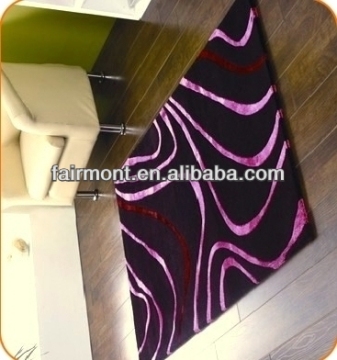 Customized Black Room Rug