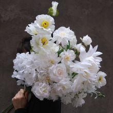 Summer Wedding Party Props: IG Hot Allergy-Free Customized Artificial Flowers Set