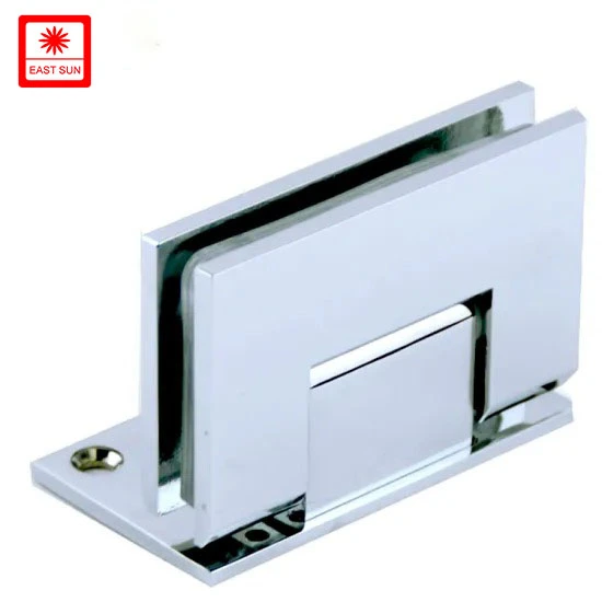 Wall Mount Glass Shower Hinge with Offset Back Plate (ESH-205)