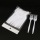 White Cutlery For Take Out Food