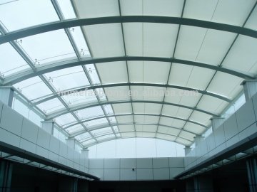 FCS electric motor shutters folding machine/folding exterior shutters for hotel