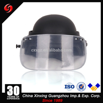 NIJ IIIA bulletproof visor and bulletproof helmet