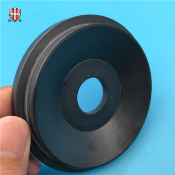 polishing Si4N4 ceramic circular disc plate roundel custom
