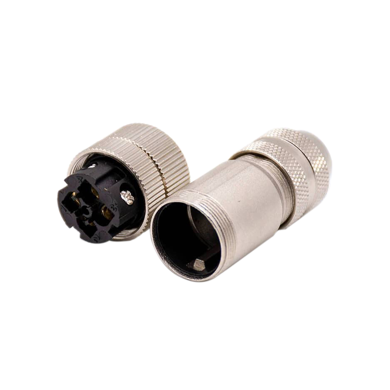 M12 shielded connector