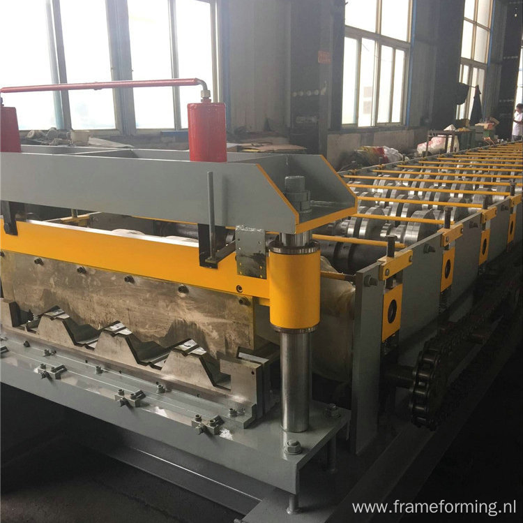 metal plate floor shaping machine