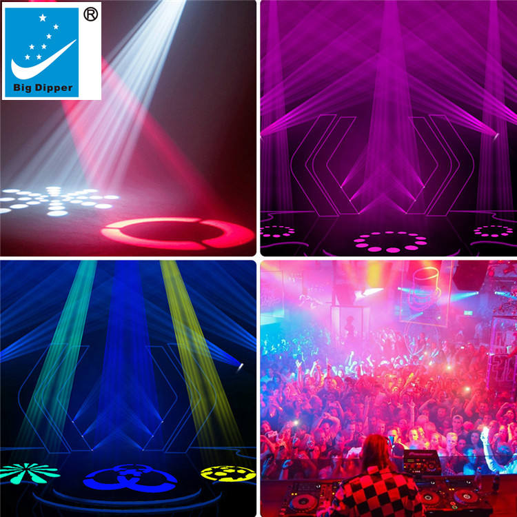 Bigdipper LS10 small sharpy beam moving head light LED Spot Lights 10 Watt With Rotating Gobo