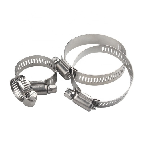 Large Heavy Duty Stainless steel Clamp Pipe adjustable american type radiator  automotive hose clamps