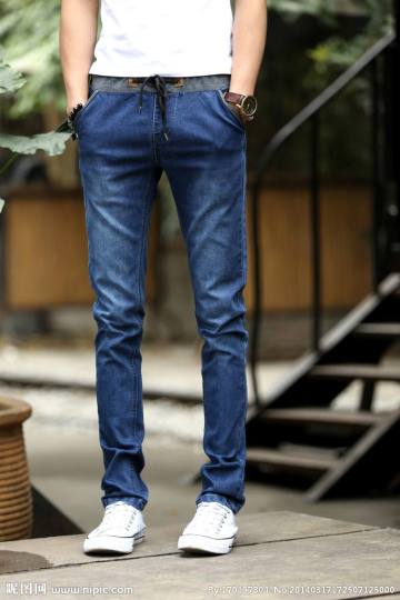 mens light blue jeans