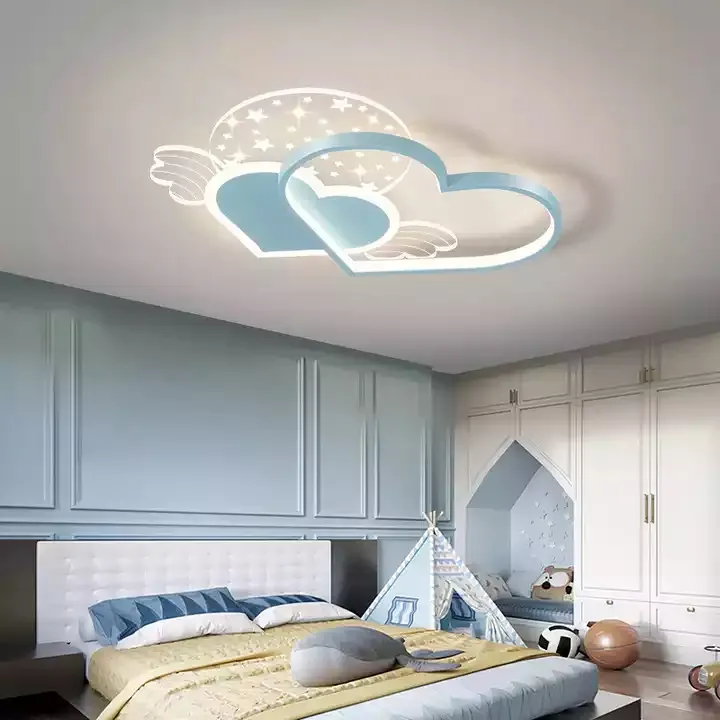 Stylish Pink LED Ceiling Light for Modern Home Decor