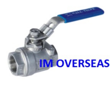 Two-Piece Stainless Steel Ball Valve