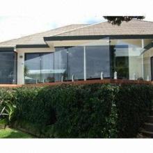 Stainless steel fool glass clamp, applicable to single tempered glass 8mm thickness