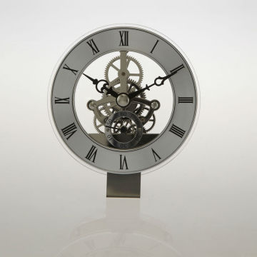 Metal quartz skeleton standard clock movement SKM3085CS